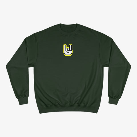 Sign of The Horns Cursor Sweatshirt