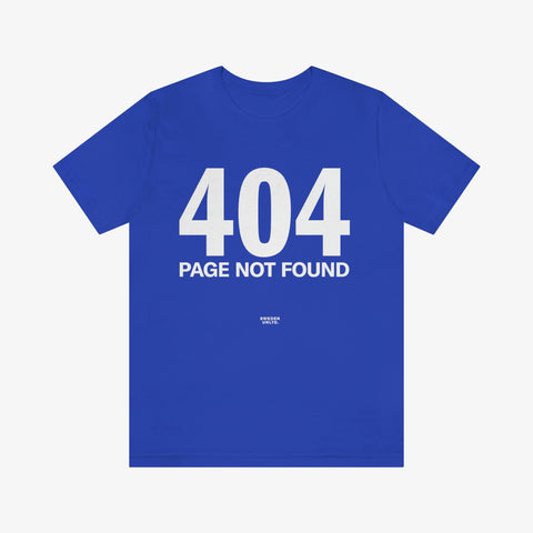 404 (Page Not Found) Tee Shirt
