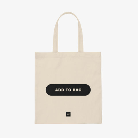 ADD TO BAG Canvas Tote Bag