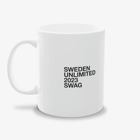 Sweden Unltd. Swag Mug 2023 White, 11oz
