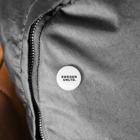 White Sweden Unlimited Badge